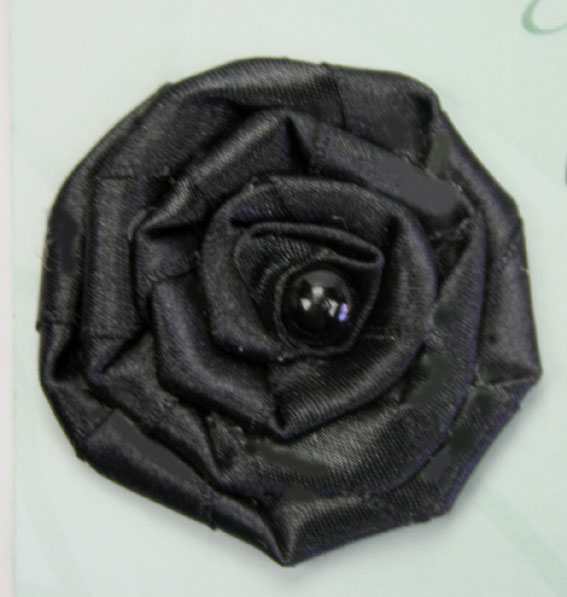 GT-5cm Rosette Black Flower